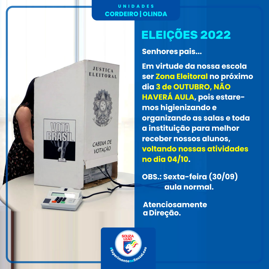 Comunicado - Eleições 2022